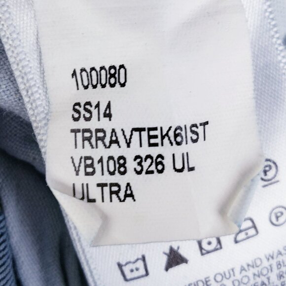 Victoria Beckham Denim Flare Leg Jeans Blue Dark Wash Size 28 Classic Designer - Picture 7 of 13